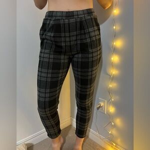 Plaid Pants